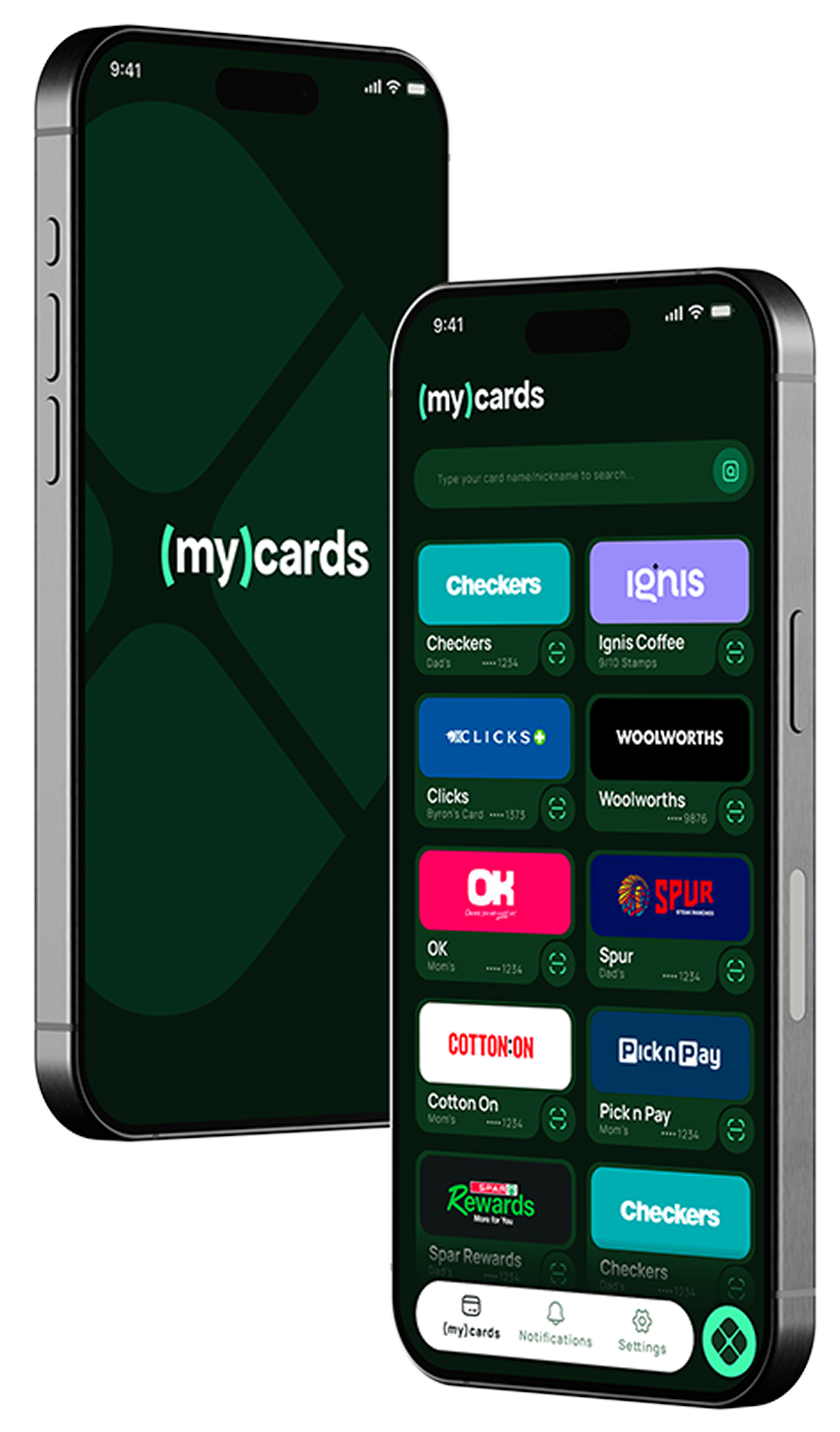 (my)cards app preview
